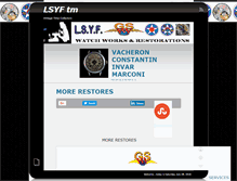 Tablet Screenshot of lsyf.com